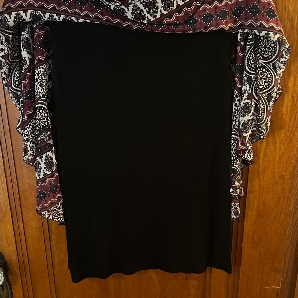 AB Studio Patterned Blouse - Picture 5 of 5